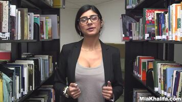 Mia Khalifa - Library Strip