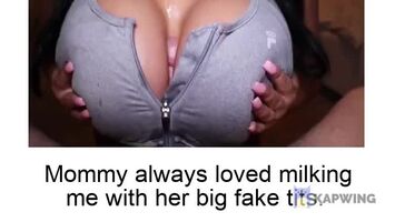 Tittyfucking my mom