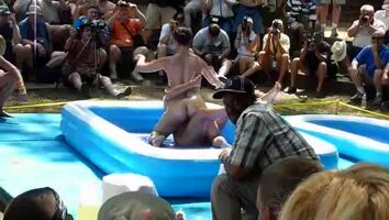 Naked Oil Wrestling Is Always Better Than WWE